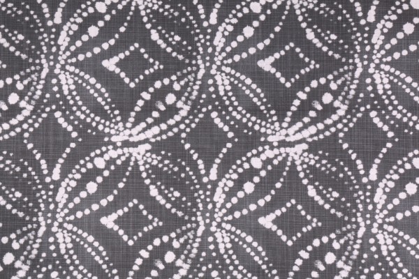 Premier Prints Gerardo Printed Slubbed Cotton Canvas Drapery Fabric in Black Flame