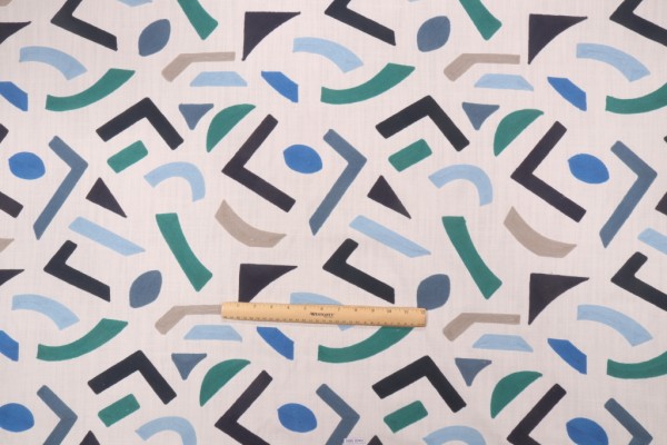 PK Lifestyles Oslo Embroidery Woven Embroidered Decorator Fabric in Horizon