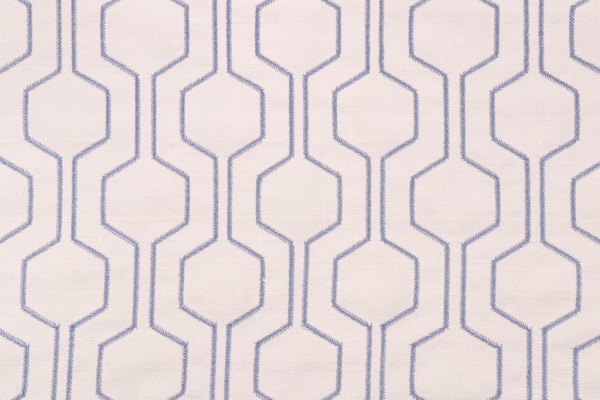 Click for 0.63 Yards Richloom Climber Embroidered Drapery Fabric in Ocean Richloom Climber Embroidered Drapery Fabric in Ocean