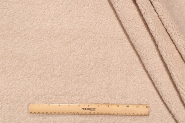 PK Lifestyles Furever Faux Fur Upholstery Fabric in Fawn