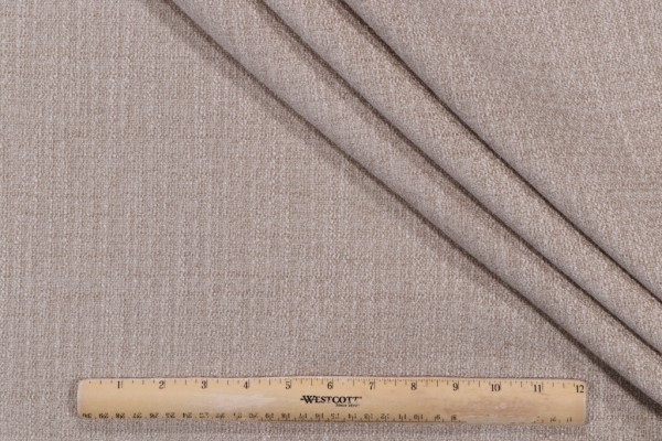 Heritage Fabrics Crew Woven Chenille Upholstery Fabric in Linen