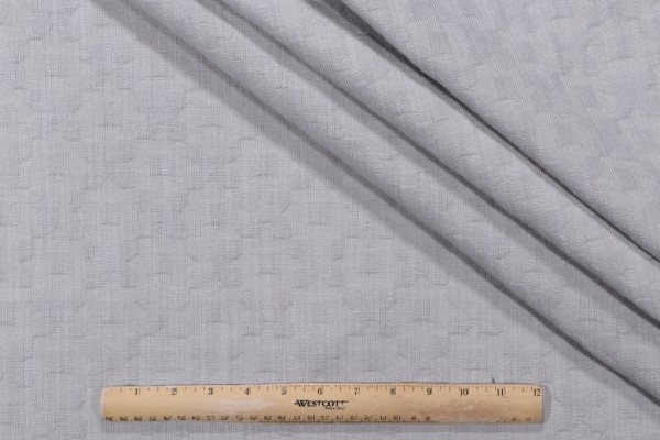 Click for 1 Yards Waverly Cole Woven Matelasse Upholstery Fabric in Zinc Waverly Cole Woven Matelasse Upholstery Fabric in Zinc
