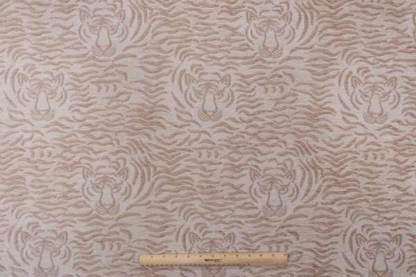 Kaufmann Copycat Woven Chenille Upholstery Fabric in Sesame