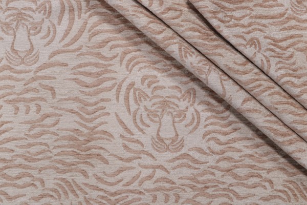 Kaufmann Copycat Woven Chenille Upholstery Fabric in Sesame