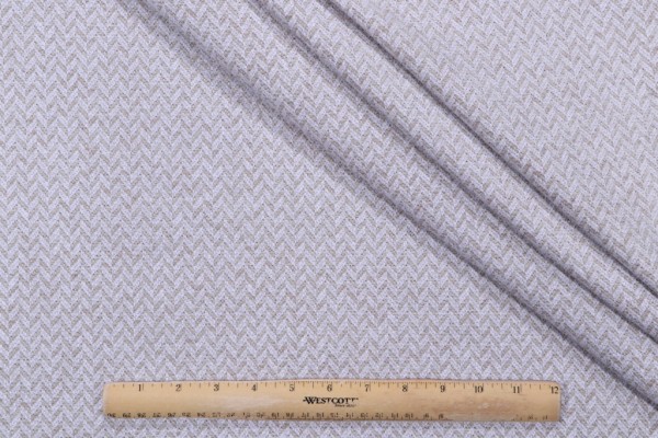 Golding Decatur Woven Chenille Upholstery Fabric in Shale
