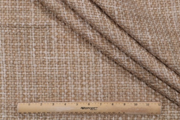 P Kaufmann Lofty Woven Decorator Fabric in Natural