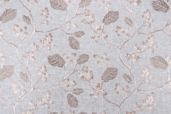 Click for 1 Yards Valiant Fabrics Judas Semi-Sheer Embroidered Drapery Fabric in Natural Valiant Fabrics Judas Semi-Sheer Embroidered Drapery Fabric in Natural