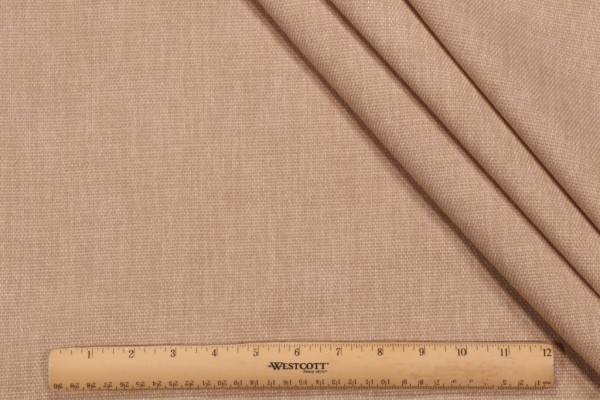 Solid Woven Decorator Fabric in Natural