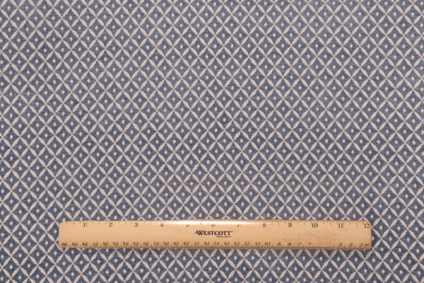 P Kaufmann Poise Woven Chenille Upholstery Fabric in Chambray