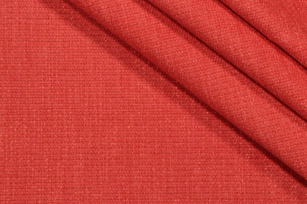 Richloom Hogan Woven Chenille Upholstery Fabric in Papaya