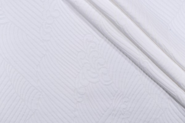 Golding Tsunami Woven Matelasse Upholstery Fabric in Glacier