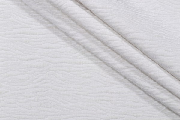 Kaufmann Spectral Woven Chenille Upholstery Fabric in Ivory