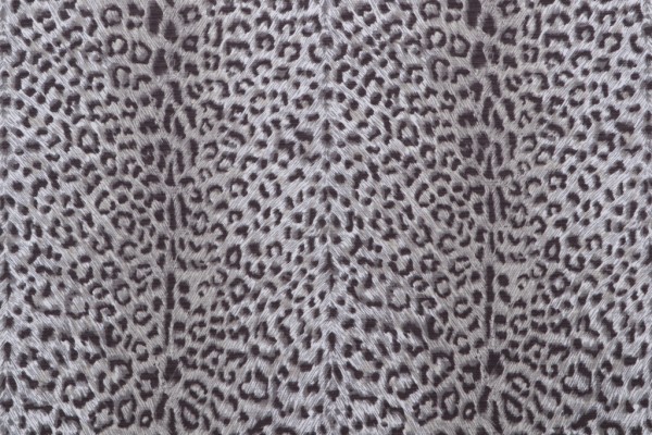 P Kaufmann Cheetah Printed Cotton Drapery Fabric in Ebony