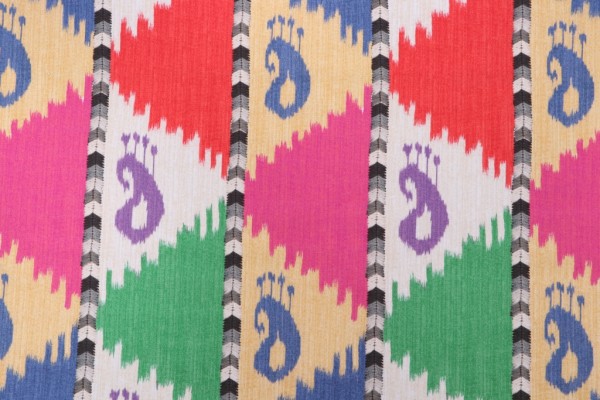 Kaufmann Orissa Shawl Printed Cotton Drapery Fabric in Confetti 
