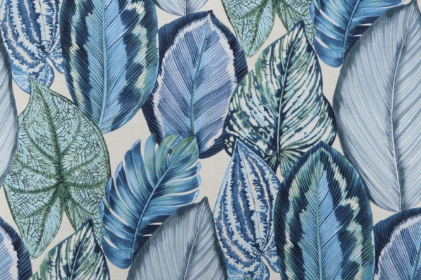 Kaufmann Isla Verde Printed Cotton Drapery Fabric in Aster 