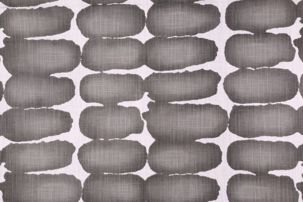 Premier Prints Shibori Dot - Slub Canvas Printed Cotton Drapery Fabric in Ink