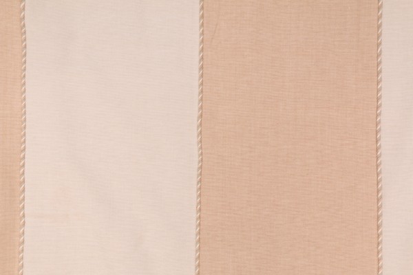 Onyx Age Broad Cord Maxi Stripe Corded Woven Cotton Decorator Fabric in Beige/White