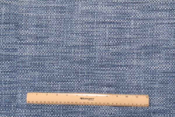 Richloom Remi Printed Polyester Outdoor Fabric in Denim