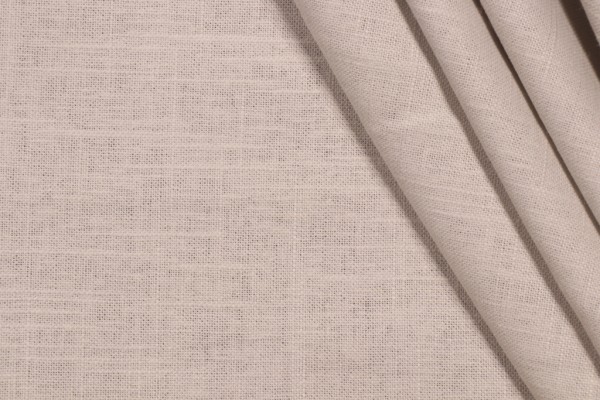 Covington Jefferson Linen Woven Drapery Fabric in 119-Oatmeal