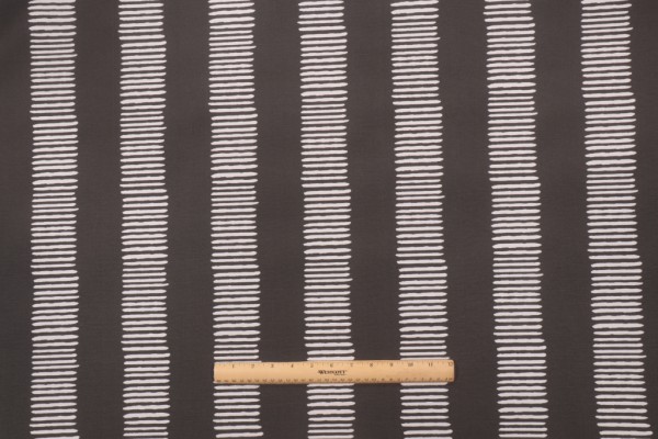 Premier Prints Dash Printed Polyester Outdoor Fabric in Falcon Grey