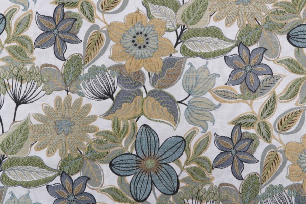 Mill Creek La La Ooh Tapestry Upholstery Fabric in Capri 
