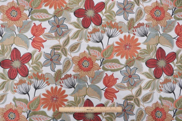 Swavelle/Mill Creek La La Ooh Tapestry Upholstery Fabric in Summer 