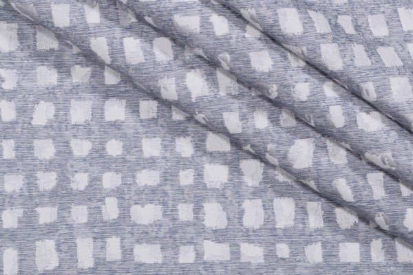 Mill Creek Ingot Tapestry Upholstery Fabric in Denim 