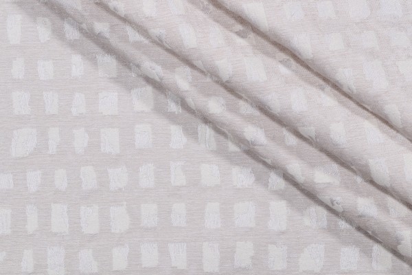 Swavelle/Mill Creek Ingot Tapestry Upholstery Fabric in Cream 