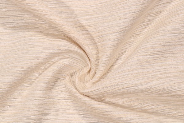 Richloom Keith Strie Woven Decorator Fabric in Ivory