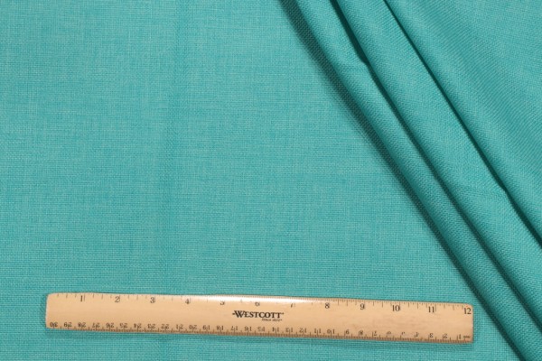 Conch Woven Polyester Outdoor Fabric in Seaglass