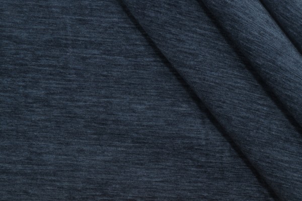 P Kaufmann Camdyn Chenille Upholstery Fabric in Blue Moon