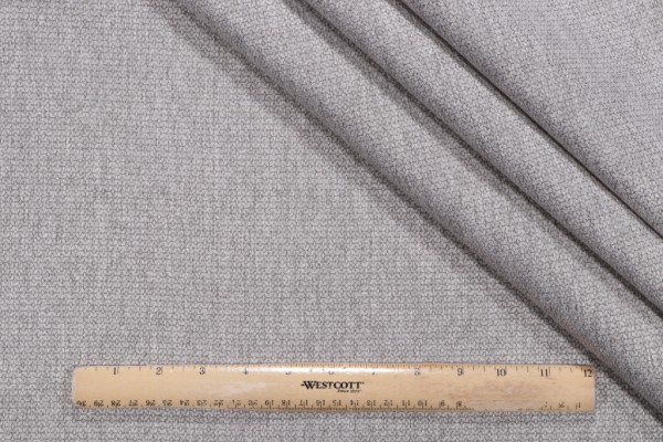 Richardson Woven Upholstery Fabric in Silver