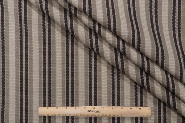 PK Lifestyles Silverton Stripe Woven Decorator Fabric in Tumbleweed