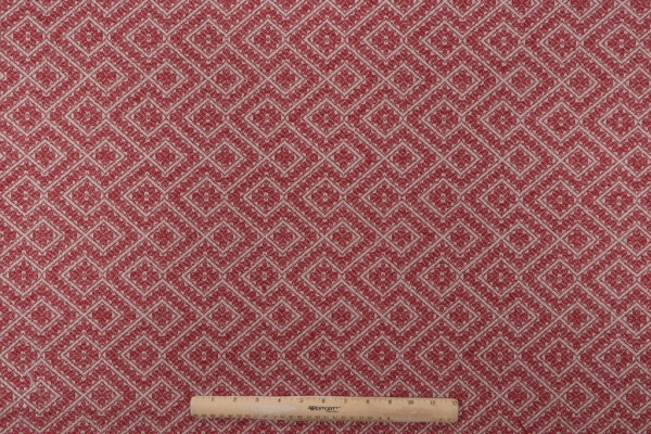 PK Lifestyles Eastwood Woven Upholstery Fabric in Cardinal