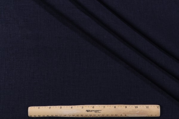 PK Lifestyles Chester Woven Decorator Fabric in Navy