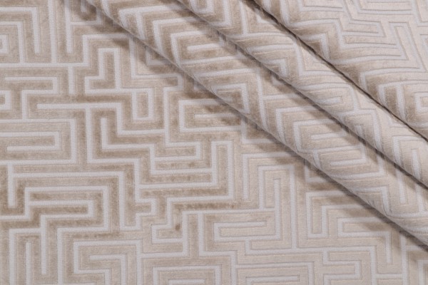 Merrimac M11385B Velvet Upholstery Fabric in Champagne 
