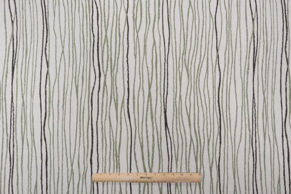 Magnolia Home Rapids Printed Cotton Drapery Fabric in Palm 