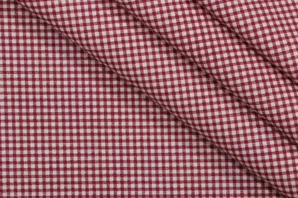 Click for Magnolia Home Madrid Check Printed Cotton Drapery Fabric in Red  Magnolia Home Madrid Check Printed Cotton Drapery Fabric in Red