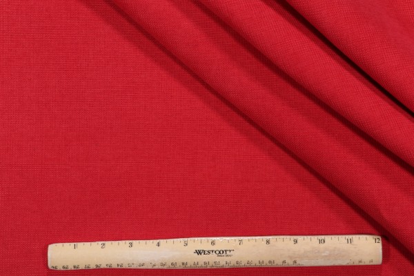 Crypton Vela High Performance Woven Chenille Upholstery Fabric in Cherry 