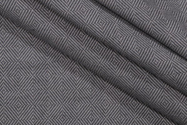 3 YArds Townsend Woven Upholstery Fabric in Graphite