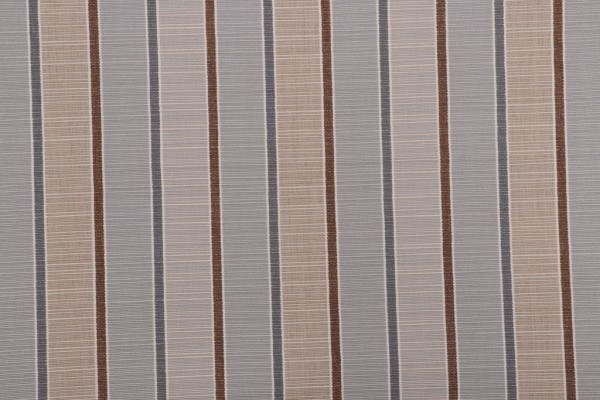 Sunbrella Stripe Woven Solution Dyed Acrylic Outdoor Fabric in Harbor
