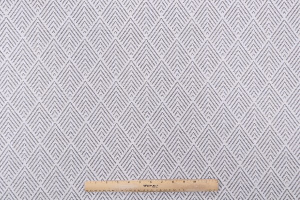 Tapia Woven Upholstery Fabric in Grey