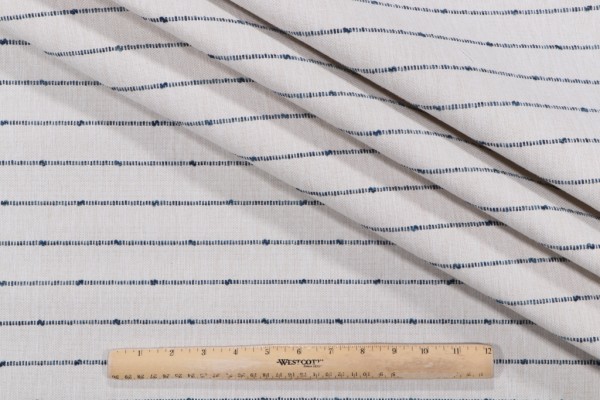 Butler Woven Upholstery Fabric in Ocean
