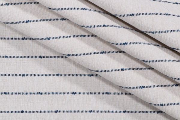 Butler Woven Upholstery Fabric in Ocean