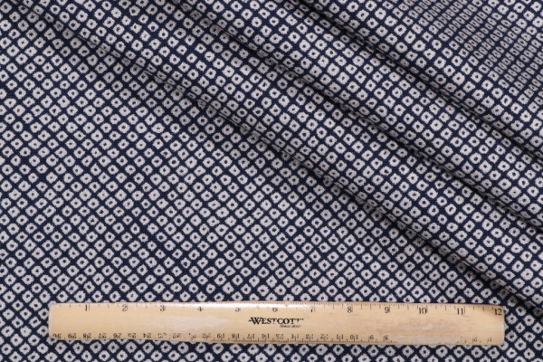 Click for 11.5 Yards Sunbrella Shibori Woven Solution Dyed Acrylic Outdoor Fabric in Indigo Sunbrella Shibori Woven Solution Dyed Acrylic Outdoor Fabric in Indigo