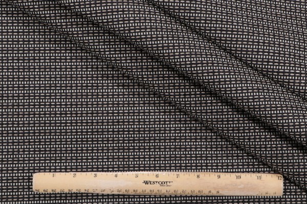 Capitola Woven Outdoor Fabric in Newsprint