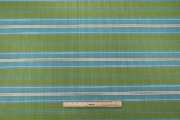 Click for 4.38 Yards Avila Stripe Woven Outdoor Fabric in Island Avila Stripe Woven Outdoor Fabric in Island