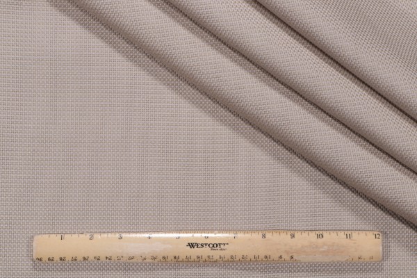 Newport Solid Woven Outdoor Fabric in Putty