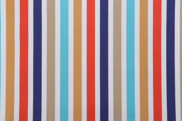 Asbury Stripe Woven Solution Dyed Acrylic Outdoor Fabric in Summer