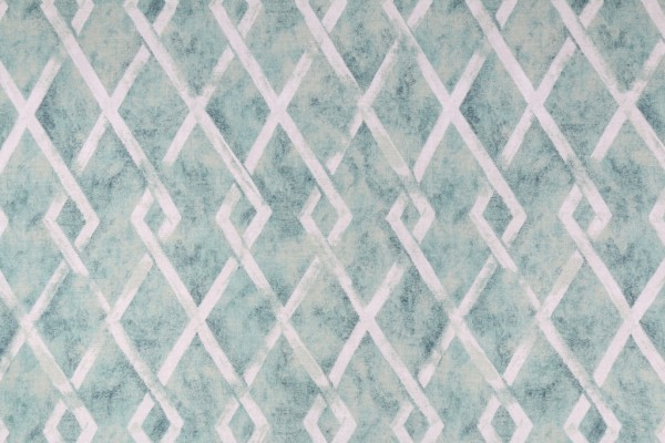Mill Creek Banshaw Printed Cotton Drapery Fabric in Eucalyptus